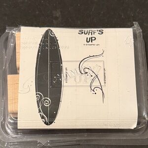 UNUSED Vintage Surf Board Stamps | Stampin’ Up 1998